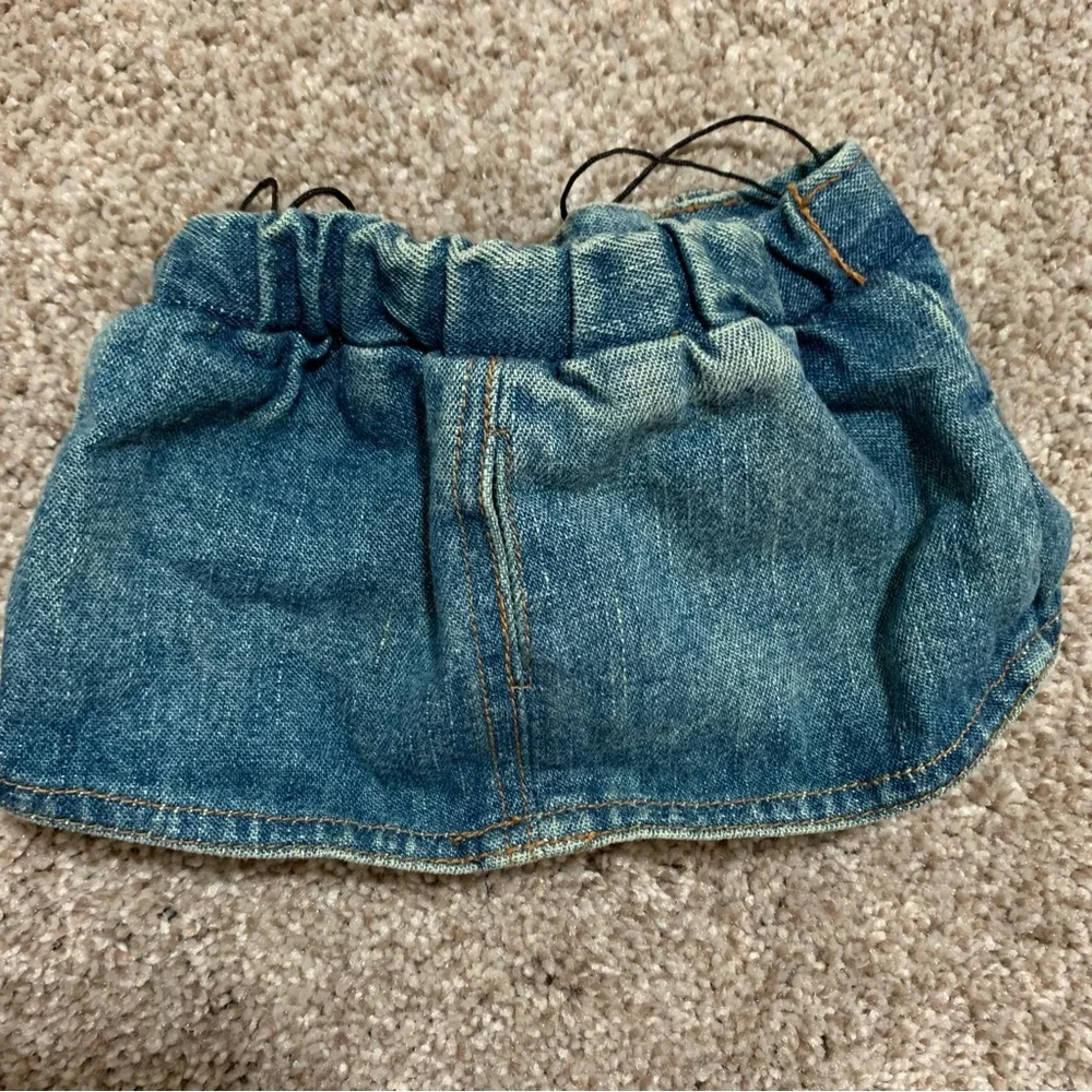 Lot Set Build A Bear Girls Clothes: Dress/Shoes/Moana Top/Cat Shirt/Jeans/Skirt